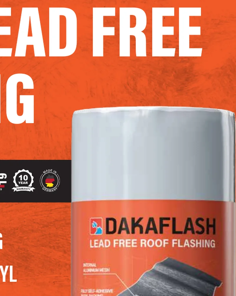 Dakaflash lead-free roof flashing roll